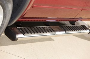 Dodge Full Size Truck Side Steps - Dee Zee - 6 In Oval - Stainless Steel - `99-`23 Dodge Full Size Truck Side Steps - Dee Zee - 6 In Oval - Stainless Steel - `99-`23
